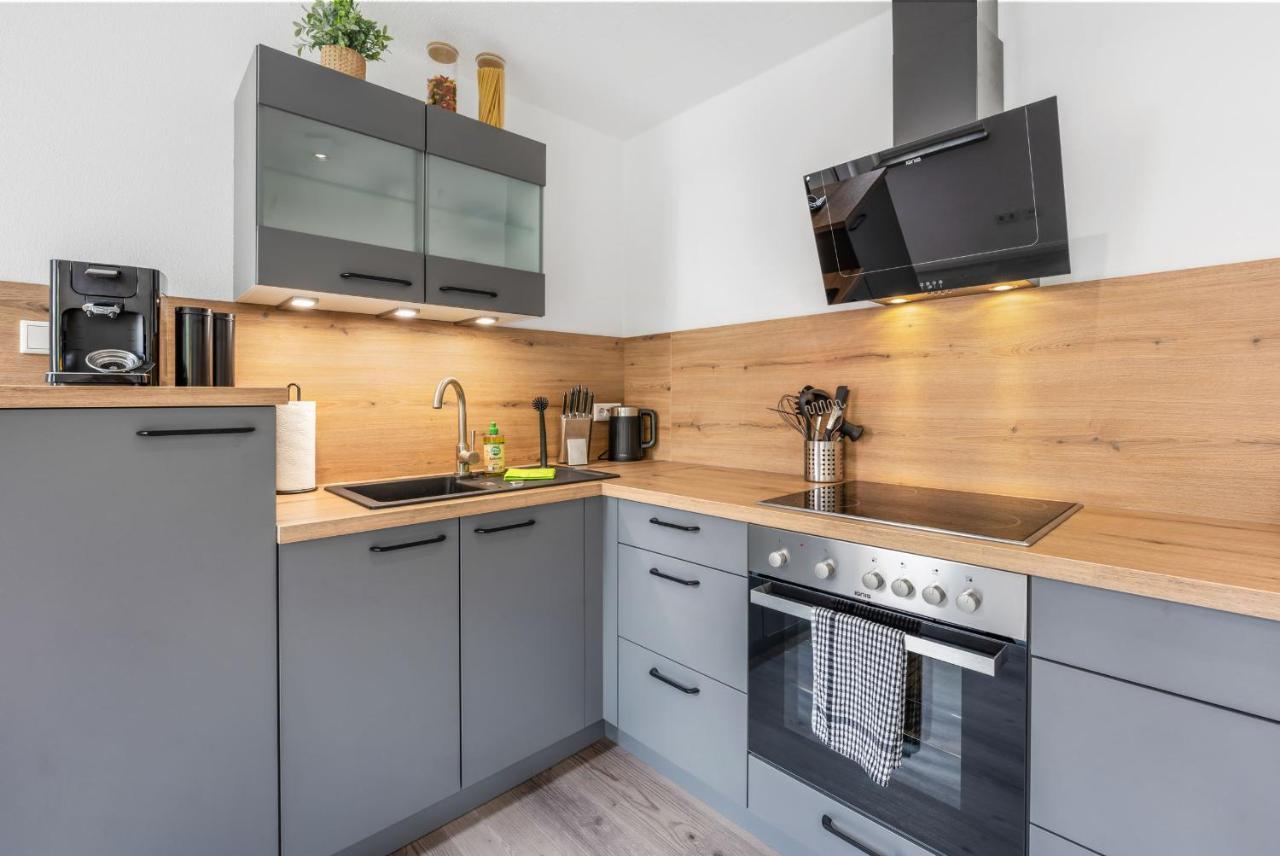 Cityoase Im Zentrum Mit 24-7 Self Check-In, Wlan & Smart Tv Киль Экстерьер фото